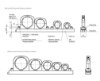 Billede af Skinnesystem for PMAclip FH-0, sort