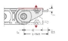 Billede af Endebeslag ET1455/UA1455 - 038 -  MOVABLE POINT