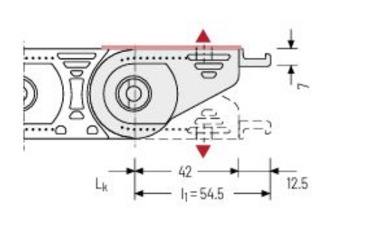 Billede af Endebeslag - ET1455/UA1455 - 078 - FIXABLE POINT