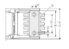 Billede af Endebeslag ET1455/UA1455 - 038 -  MOVABLE POINT