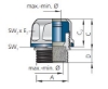 Billede af Forskruning Cleanplus EMC TRI, M25x1,5 - KAD 13,0-11,0mm