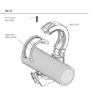 Billede af SH slangeholder -NW70 - til robotslanger