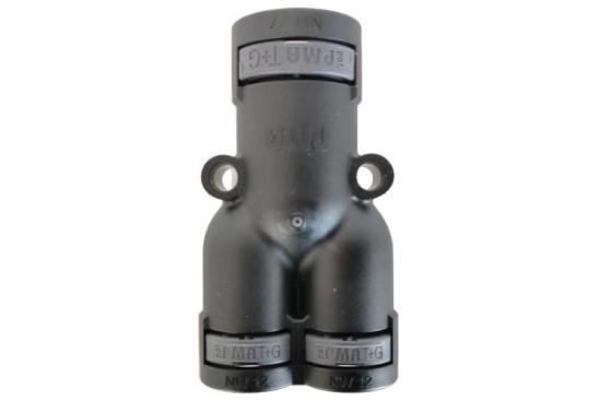 Billede af PMAFix, Y-stykke NW48, sort
