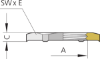 Billede af Møtrik M72x2,0 EMC Marine