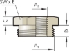 Billede af Reducer M32x1,5 -> M12x1,5