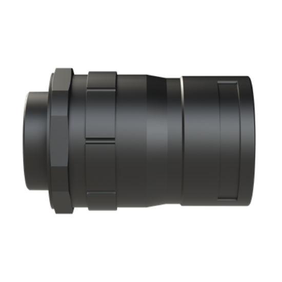 Billede af EMC fitting - PA6/ALU M50 NW48 14mm, Sort